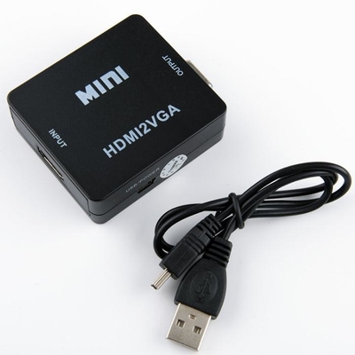 الصين DC 5V HD HDMI لتحويل الفيديو VGA / USB محول الطاقة HDMI مربع المزود